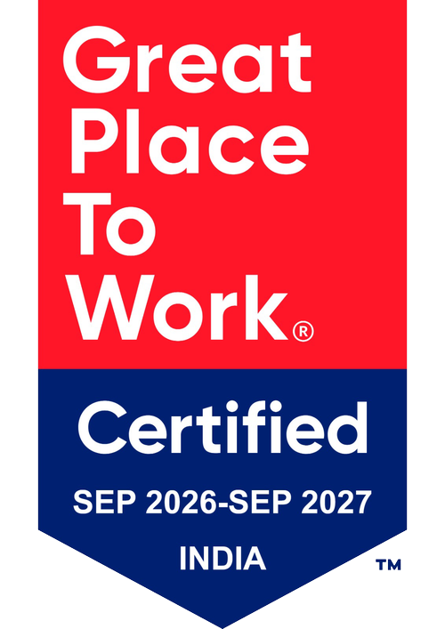 Great Place To Work Certified 2026-2027
