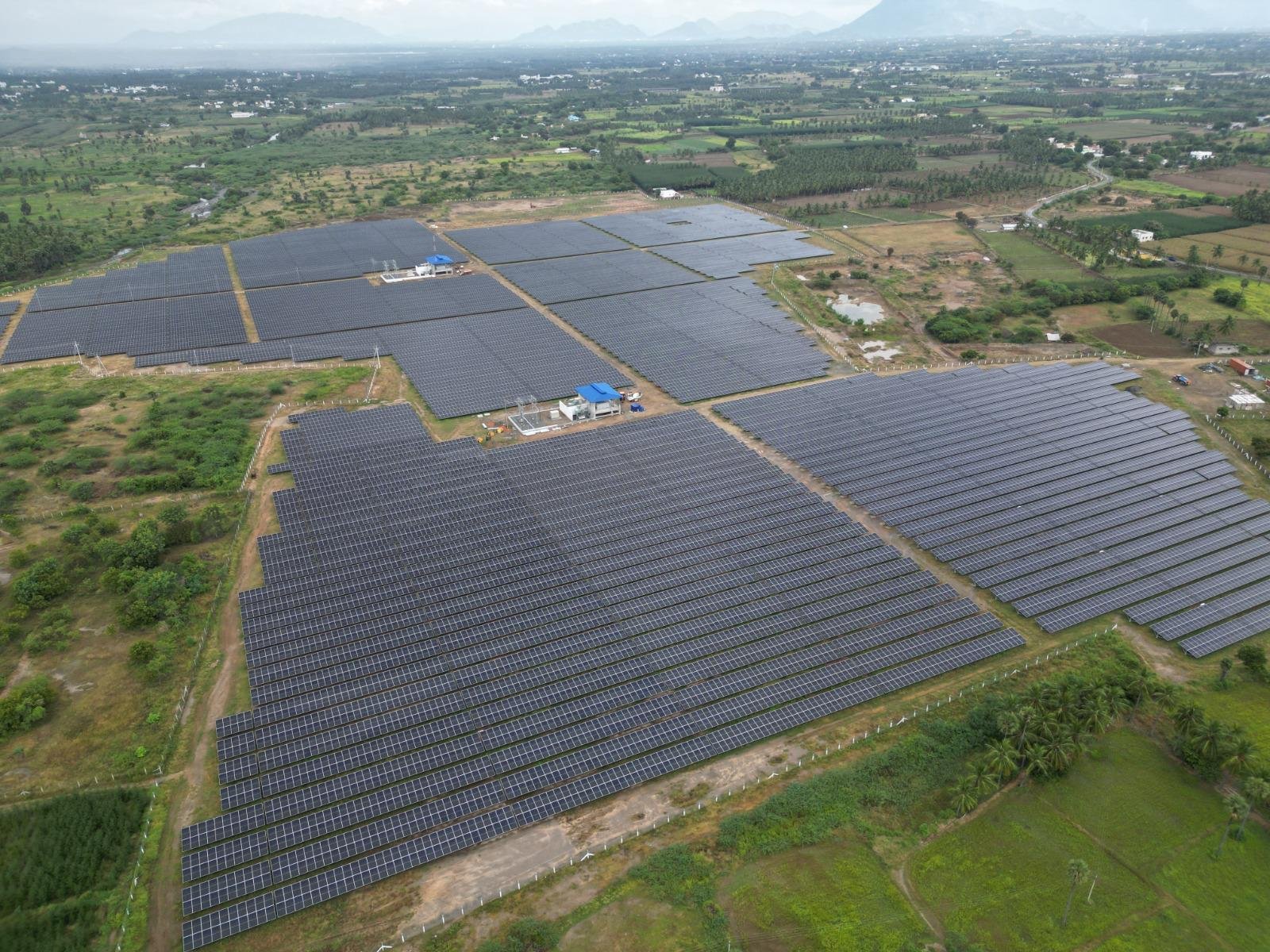 Nexsun aerial solar farm